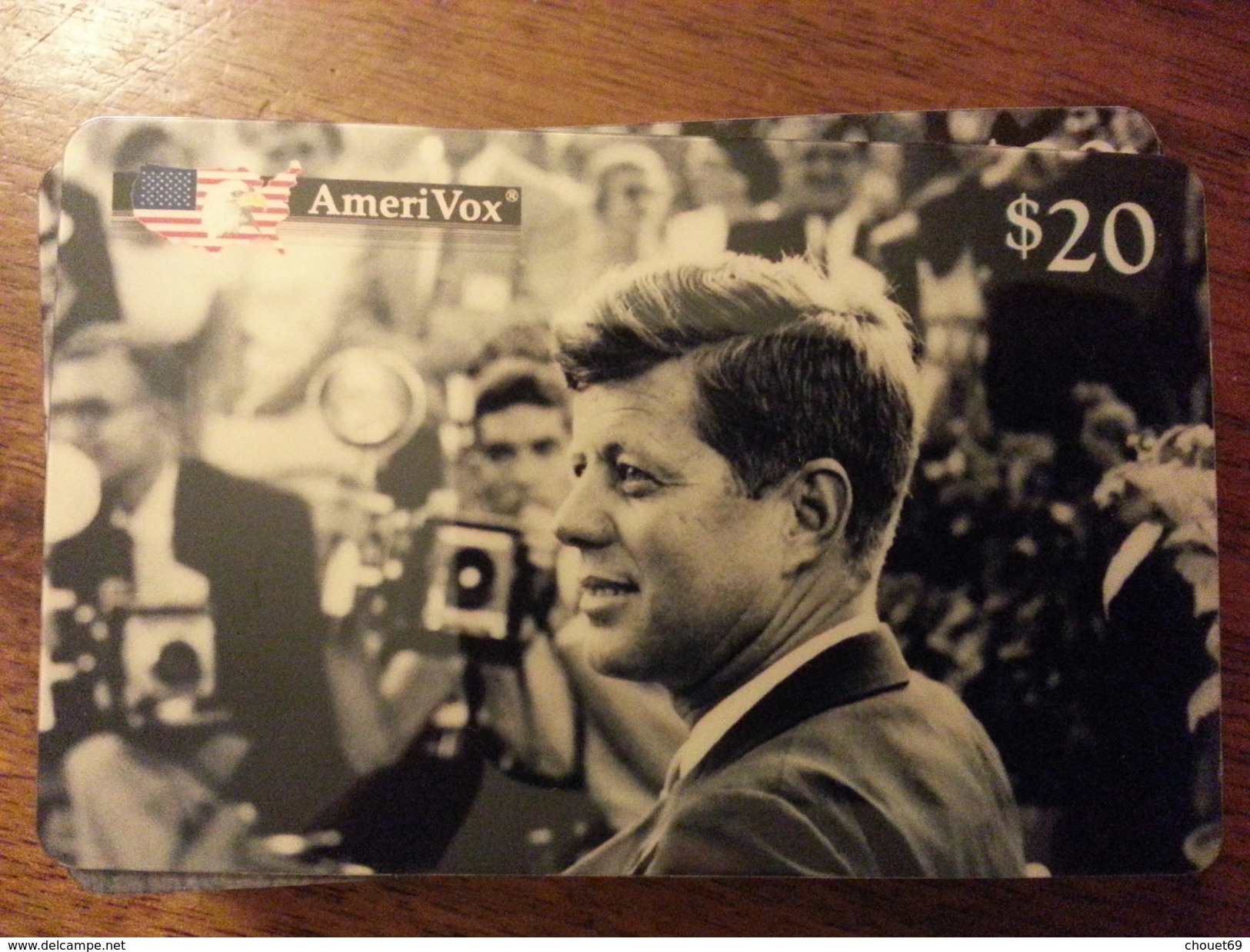 Amerivox JFK KENNEDY Destined To Be President 1959 - 1994 MINT Prépayée Prepaid Ameri Vox - Amerivox