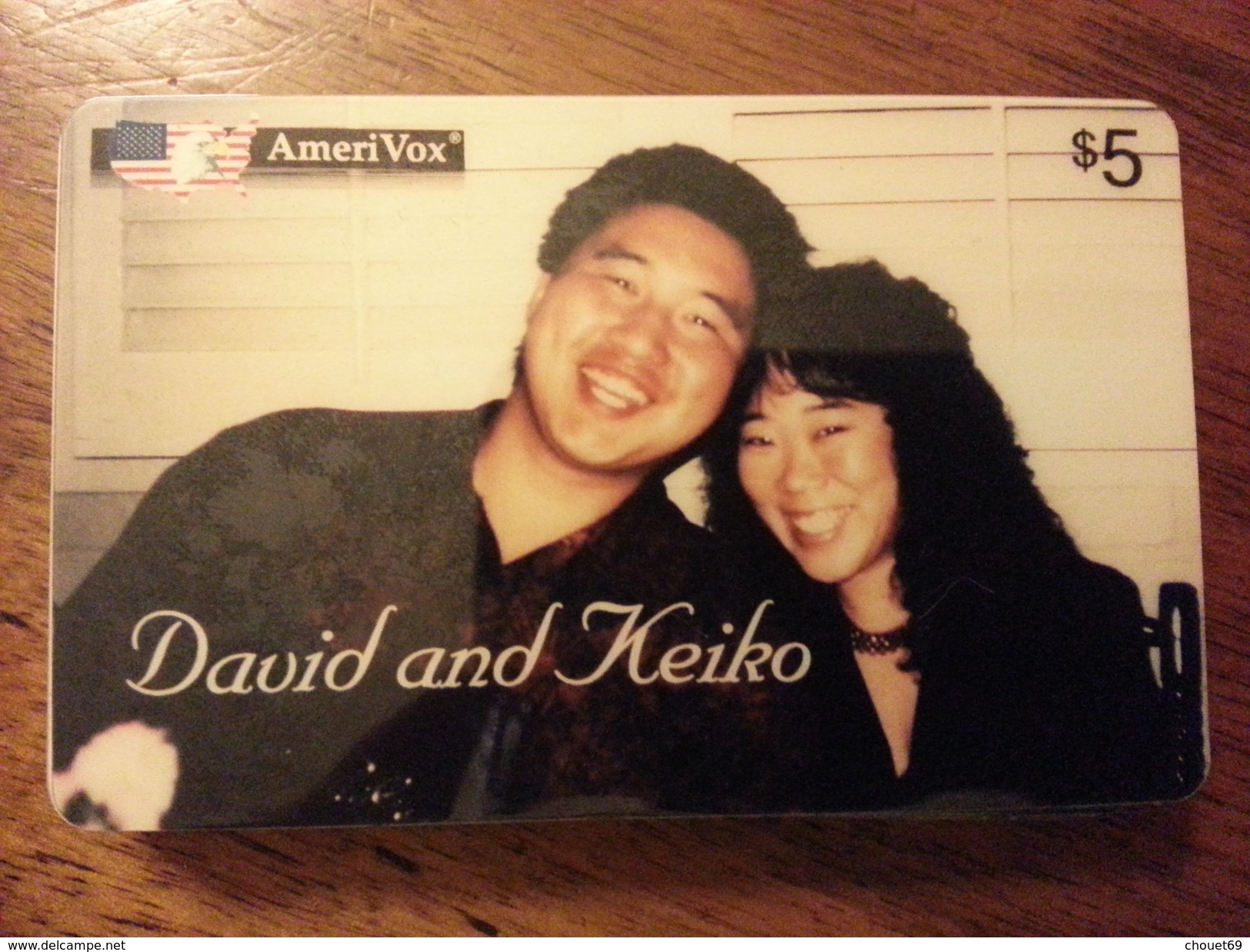 Amerivox David Shizuo Ikeda & Shannon Keiko Kajikawa Married 26 March 1994 300ex MINT Prépayée Prepaid Ameri Vox - Amerivox