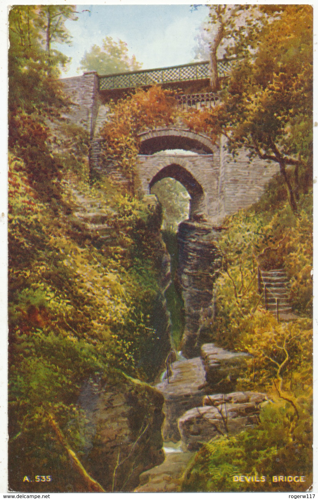 Devils Bridge, 1965 Postcard - Cardiganshire