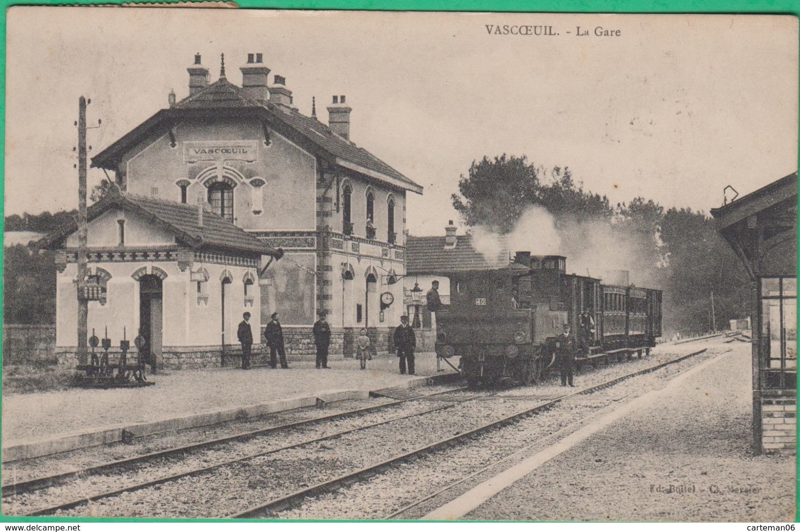 27 - Vascoeuil - La Gare - Editeur: Boitel - Other & Unclassified