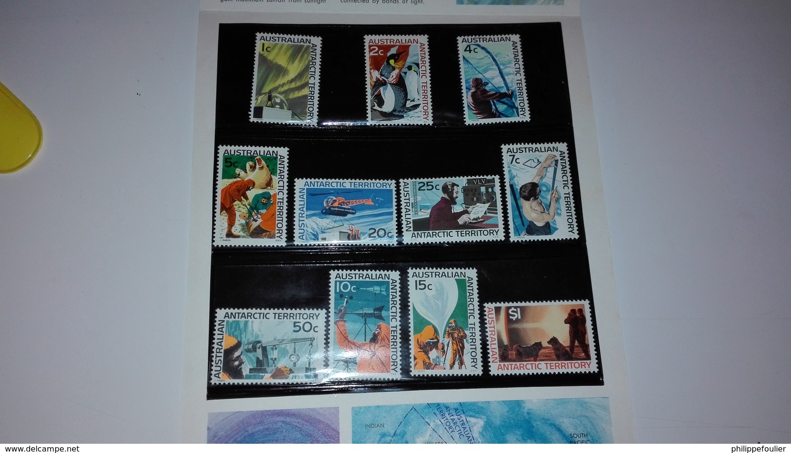 AAT Australia Antarctic Territory 1966 QEII Definitive Set Complet Neuf  MNH. SG 8-18 - Unused Stamps