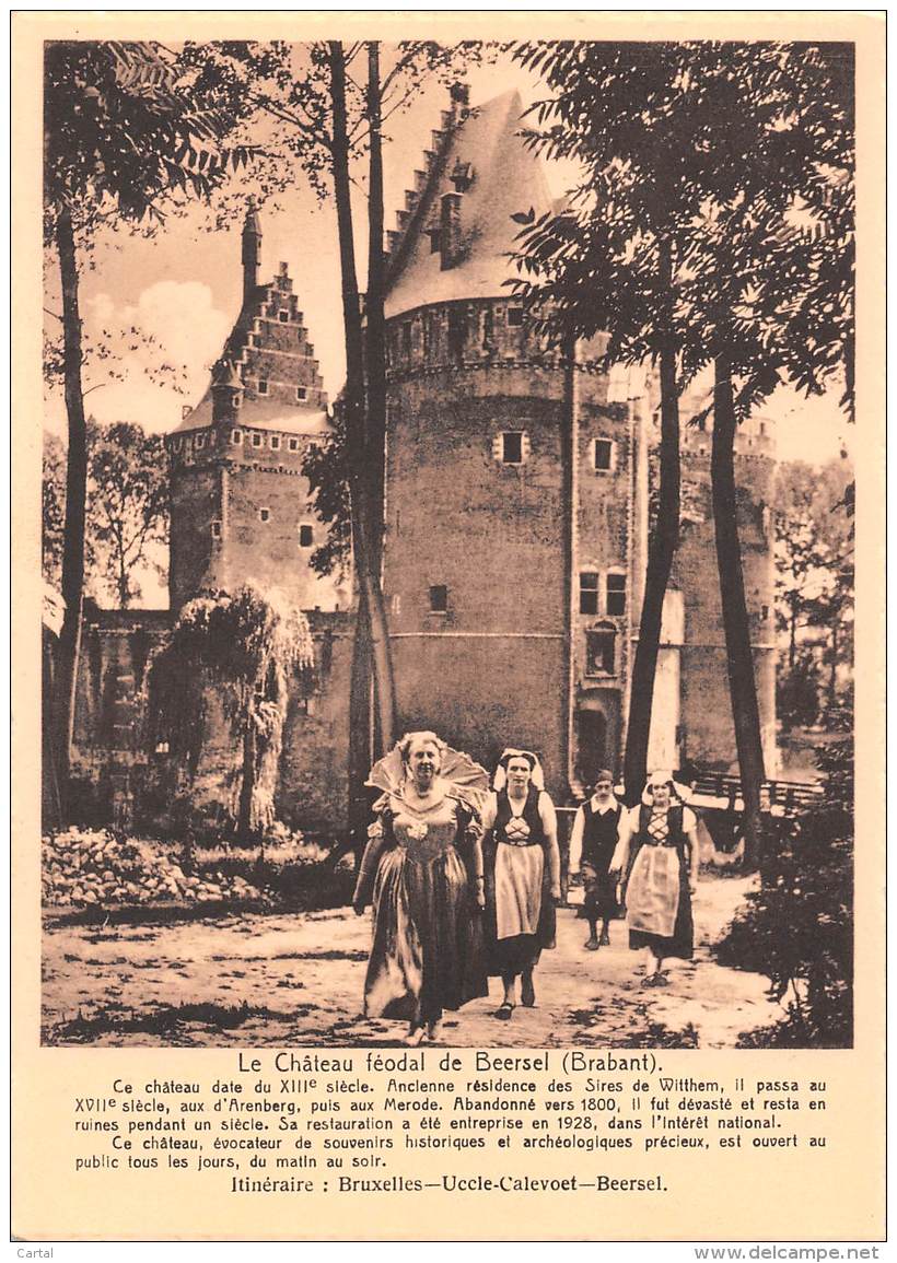 CPM - Le Château Féodal De BEERSEL (Brabant) - Beersel