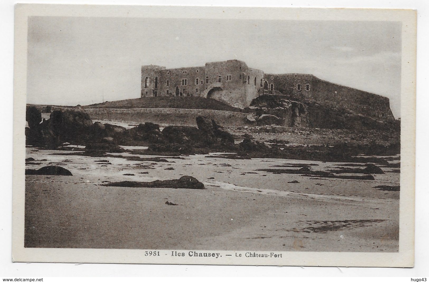 ILES CHAUSSEY - N° 3981 - LE CHATEAU FORT - CPA NON VOYAGEE - Other & Unclassified