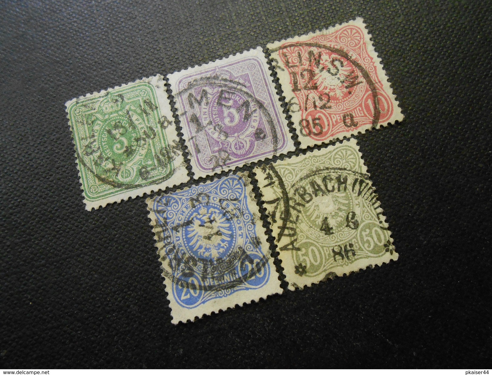 D.R.Mi 39 La/40 L/41 La/42 La/44 La  1880 - Mi 10,00 € - Used Stamps