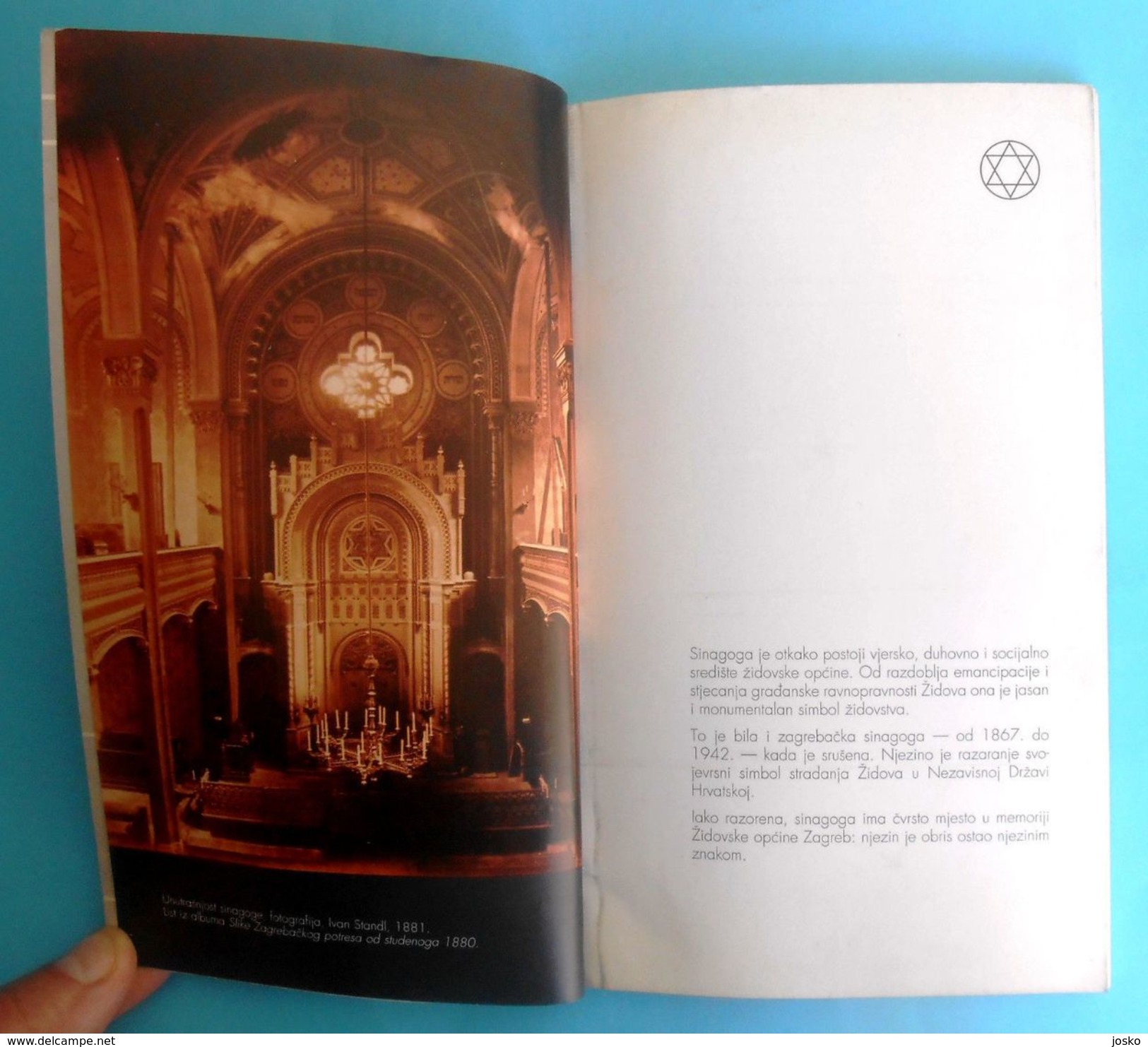 WW2 - JUDAISM - ZAGREBB SYNAGOGUE ... RELIQUIAE RELIQUIARUM Exhibition Catalog DESTROYED IN WW2 Jewish Judaica Holocaust - Religion & Esotericism