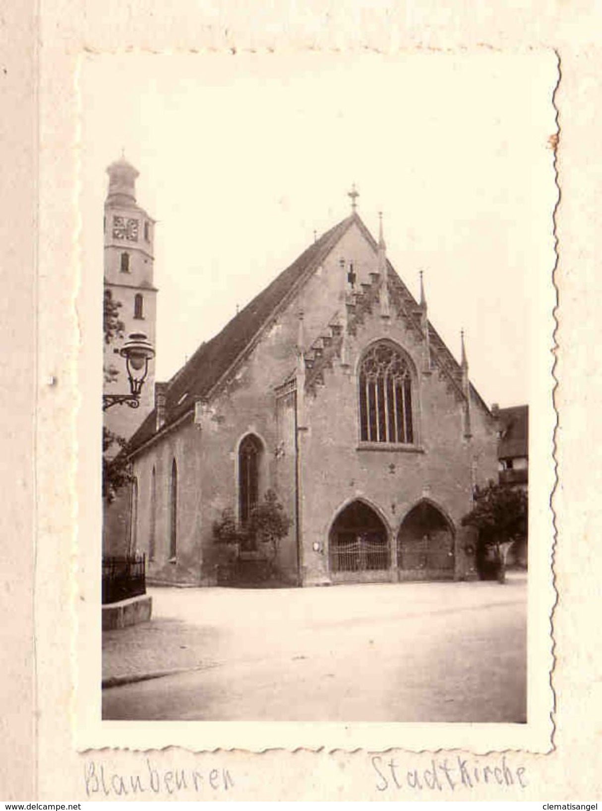 11f * BLAUBEUREN * PRIVATFOTO DER STADTKIRCHE **!! - Blaubeuren