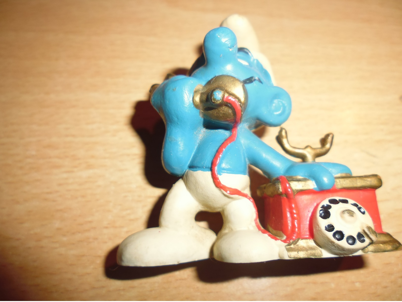 Schtroumpf Telephone-schleich 1980 Peyo - Schtroumpfs