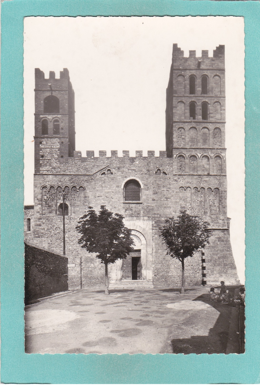 Small Old Postcard Of Cathédrale Sainte-Eulalie-et-Sainte-Julie D'Elne Elne,Roussillon, France.,K46.. - Saint Riquier