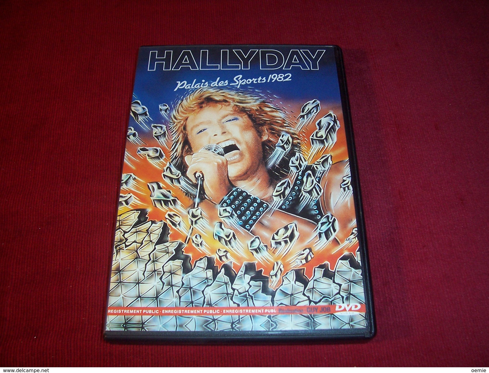 JOHNNY  HALLYDAY  °  PALAIS DES SPORTS 1982 - Concert En Muziek