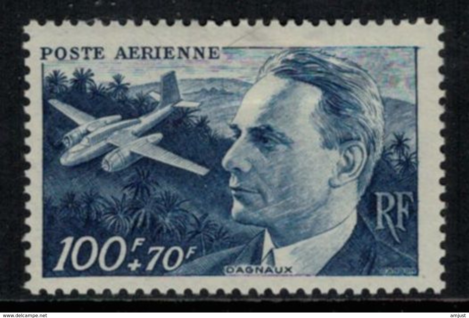 France // Poste Aérienne // 1947 // No. 22 Timbres Neuf* Avec Charnière - 1927-1959 Nuevos