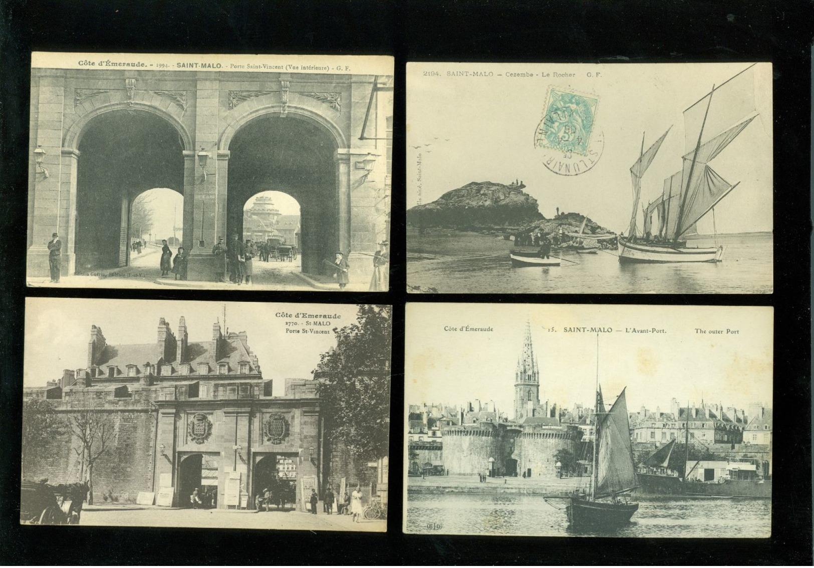 Beau Lot De 47 Cartes Postales De France Saint - Mal         Mooi Lot Van 47 Postkaarten Van Frankrijk Saint - Malo - 5 - 99 Cartes