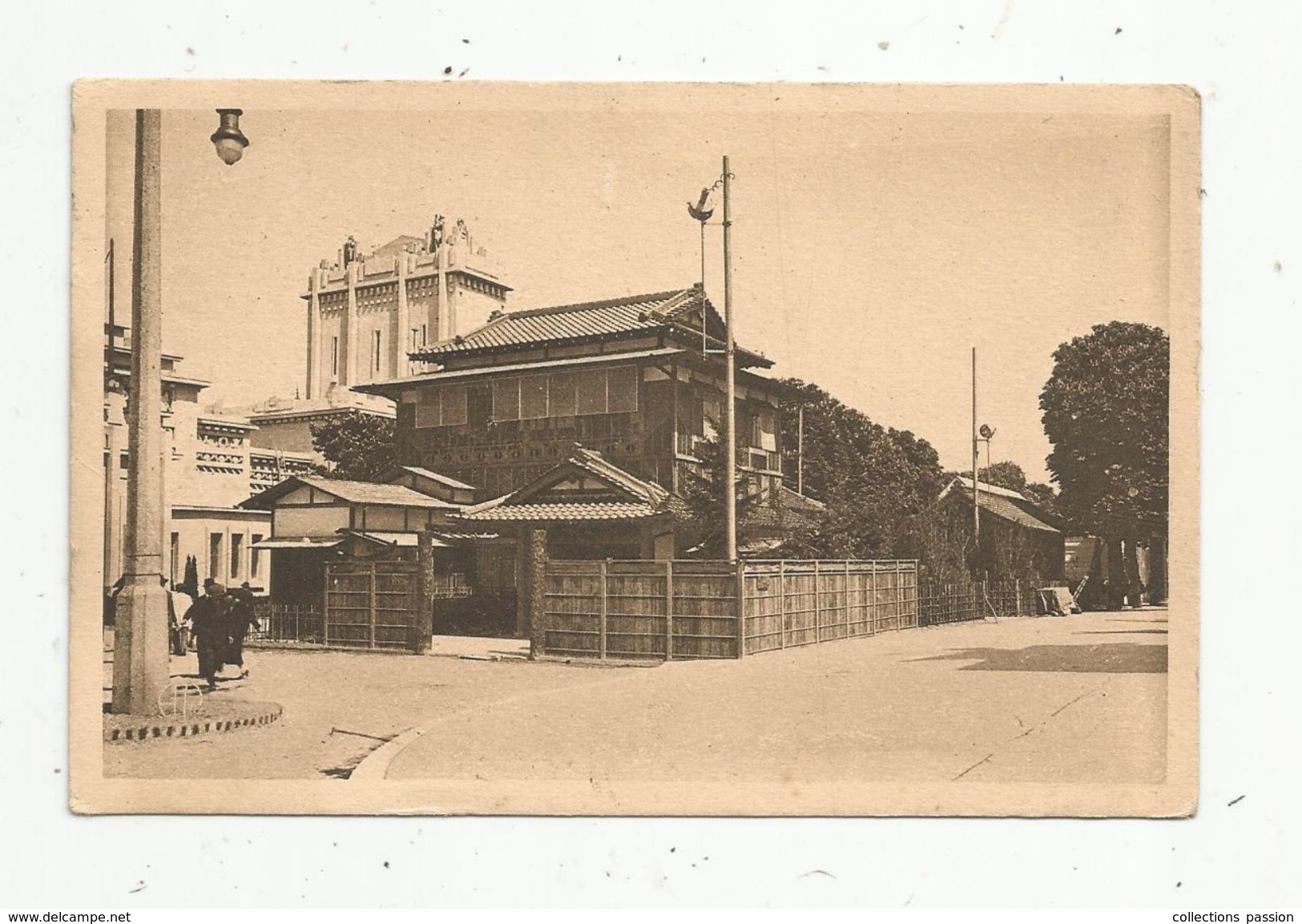 Cp , 75 , Paris , Exposition Des Arts Décoratifs ,pavillon National Du JAPON , Voyagée 1925, Ed : Papeghin - Expositions