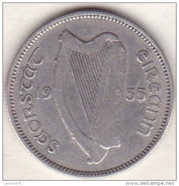 IRELAND. 1 SHILLING 1935. ARGENT - Ireland