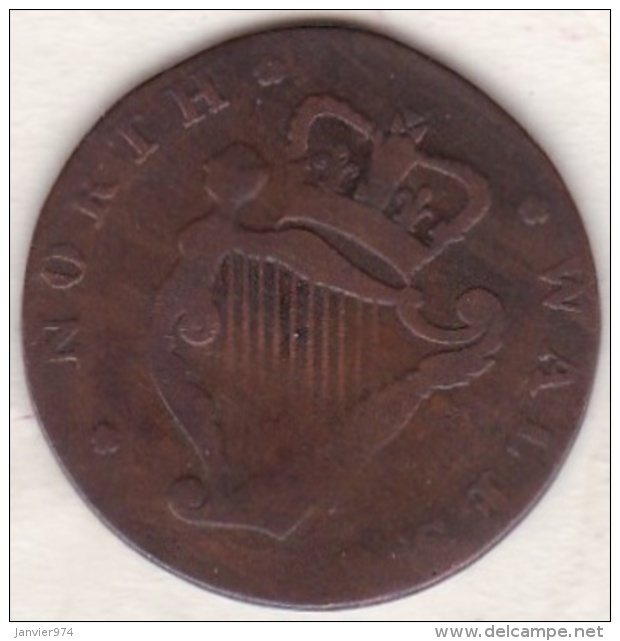 Warwickshire  North Wales, HalfPenny Token ND (1773 ) John Wilkinson - Otros & Sin Clasificación