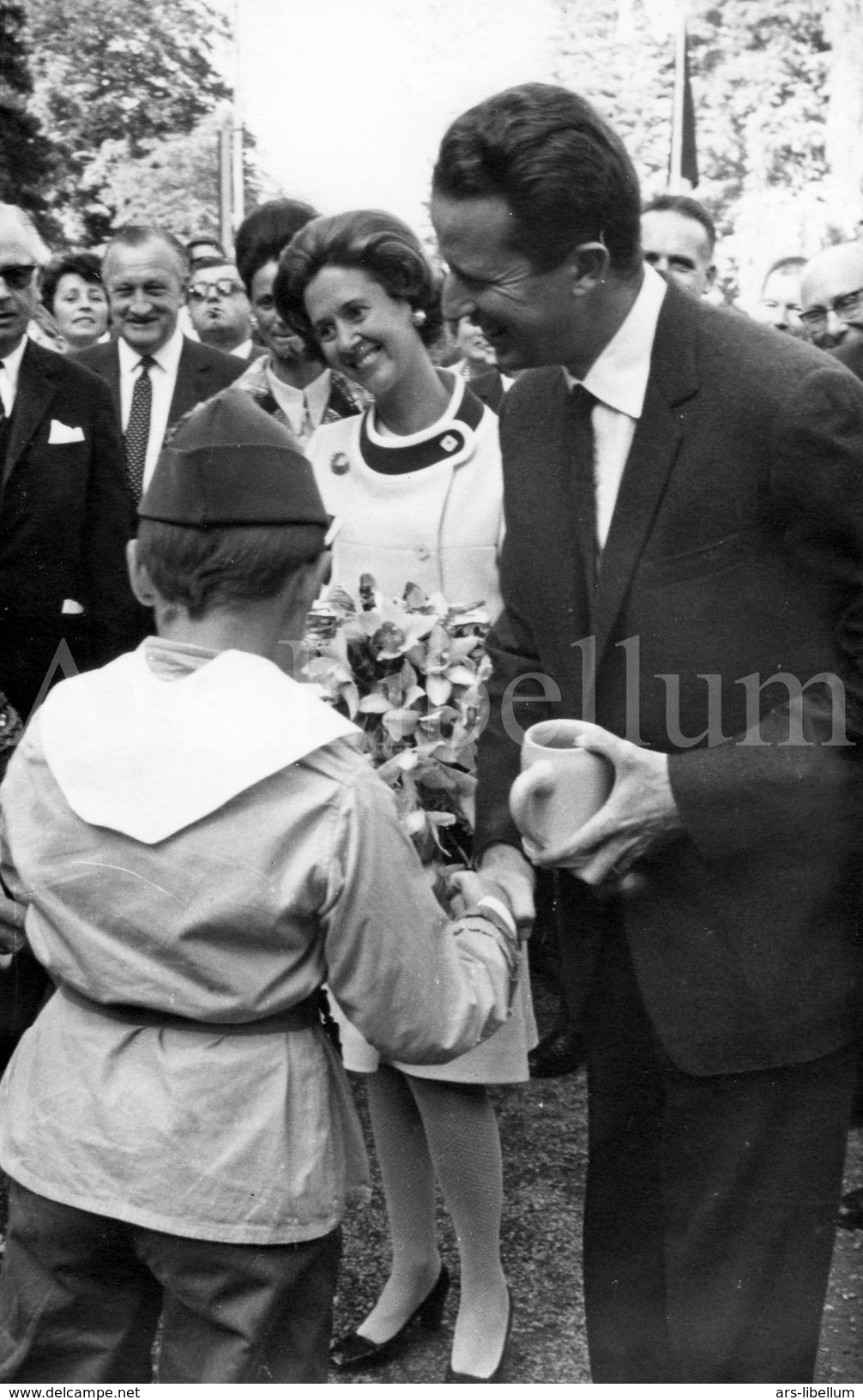 Postcard / ROYALTY / Belgique / Koning Boudewijn / Roi Baudouin / Reine Fabiola / Koningin Fabiola / Huizingen / 1969 - Beersel