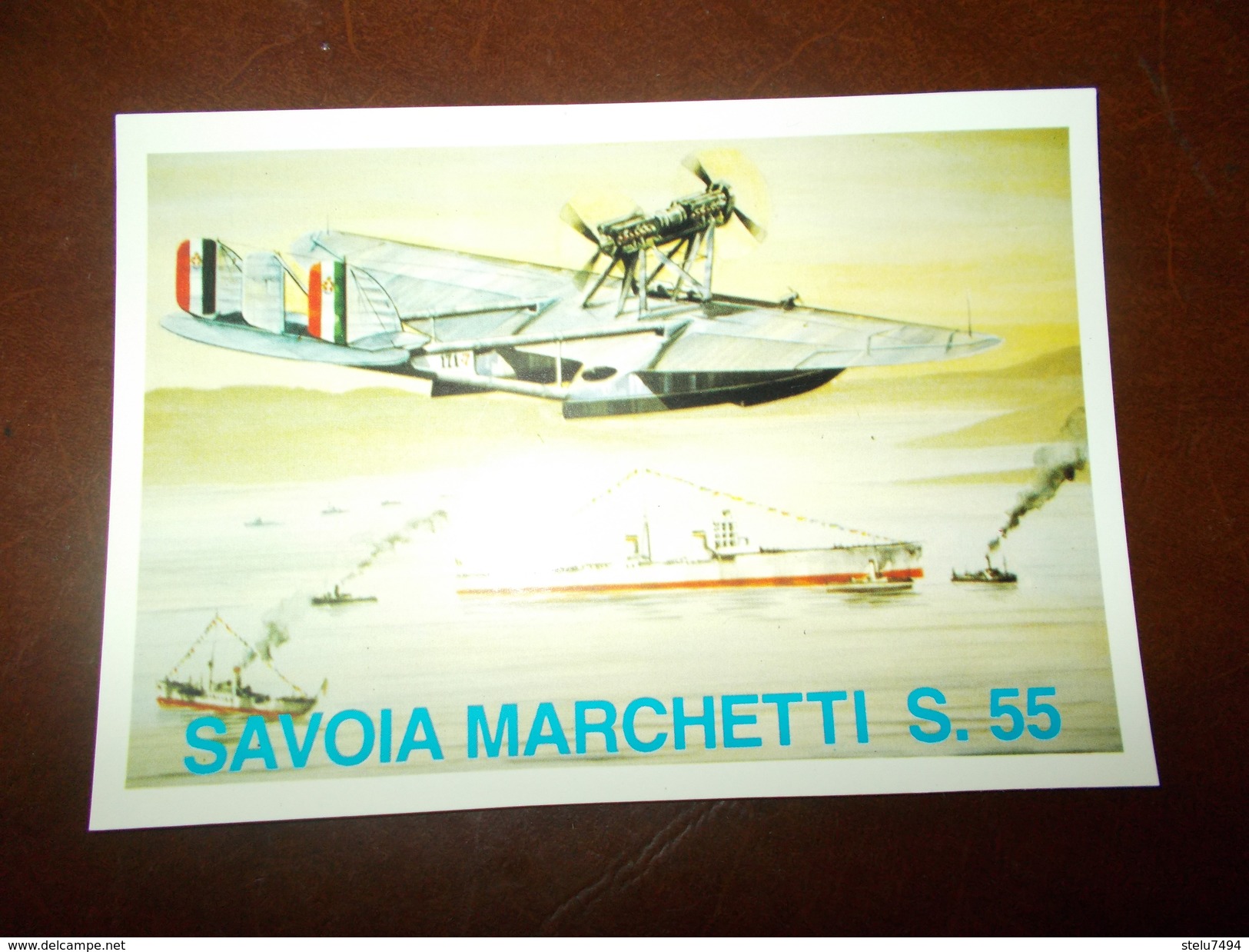 B670  Nave Savoia Marchetti 70°anniversario 1924-1974 Non Viaggiata - Altri & Non Classificati