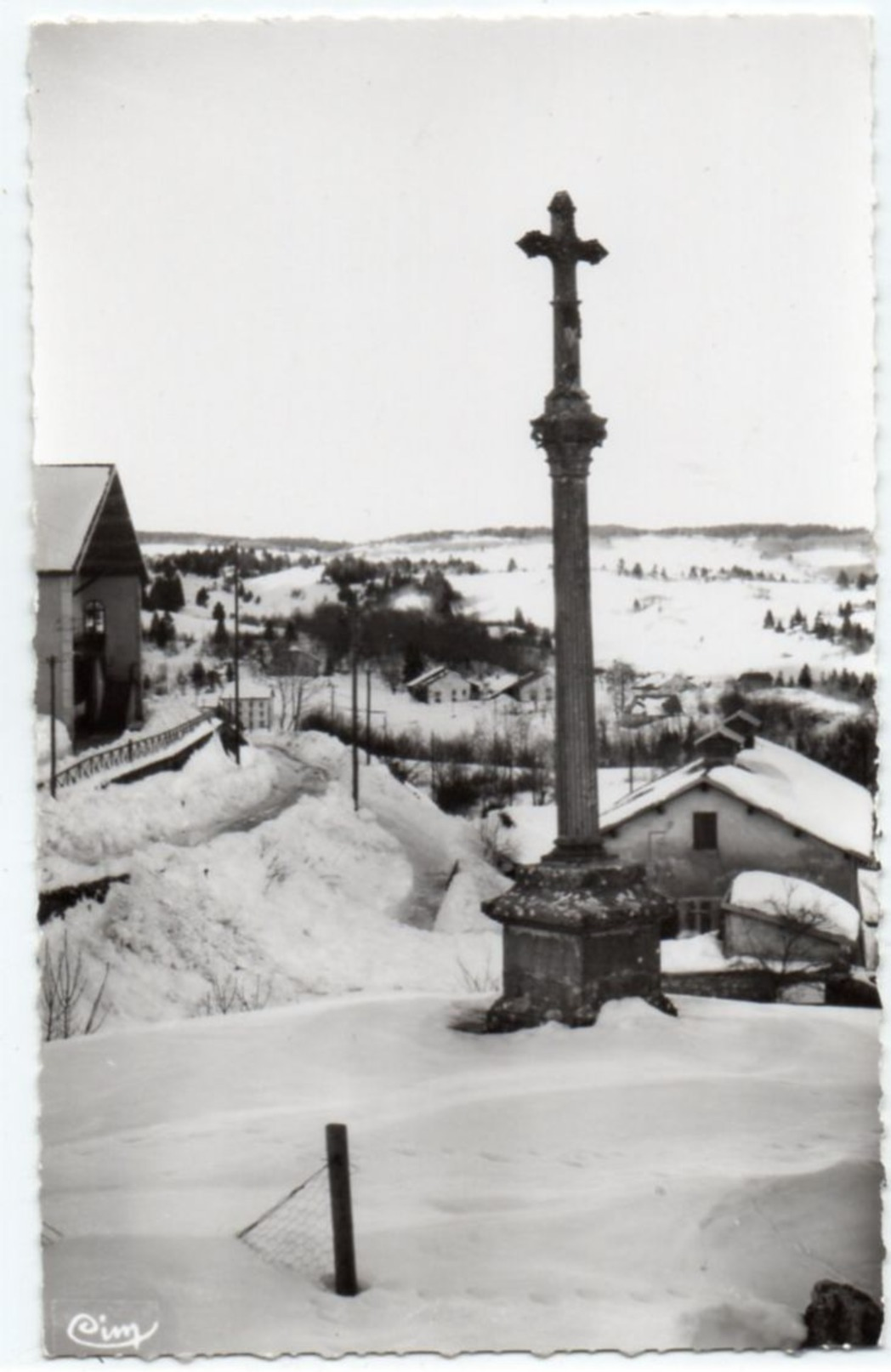 Ain - LE POIZAT - Vue Sur Le Hameau Du Replat Sous La Neige - Cpsm - Non Classés