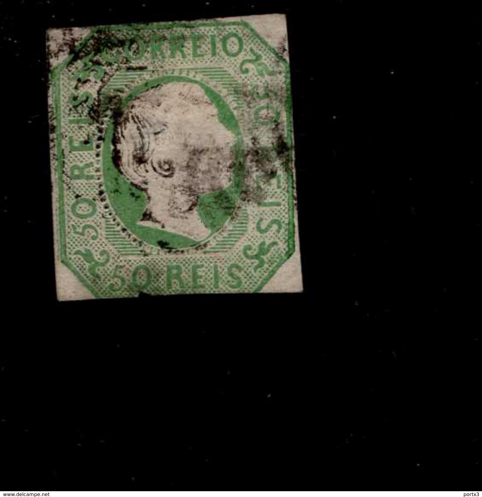 Portugal 07 A König Pedro V Gestempelt /used (7) - Used Stamps