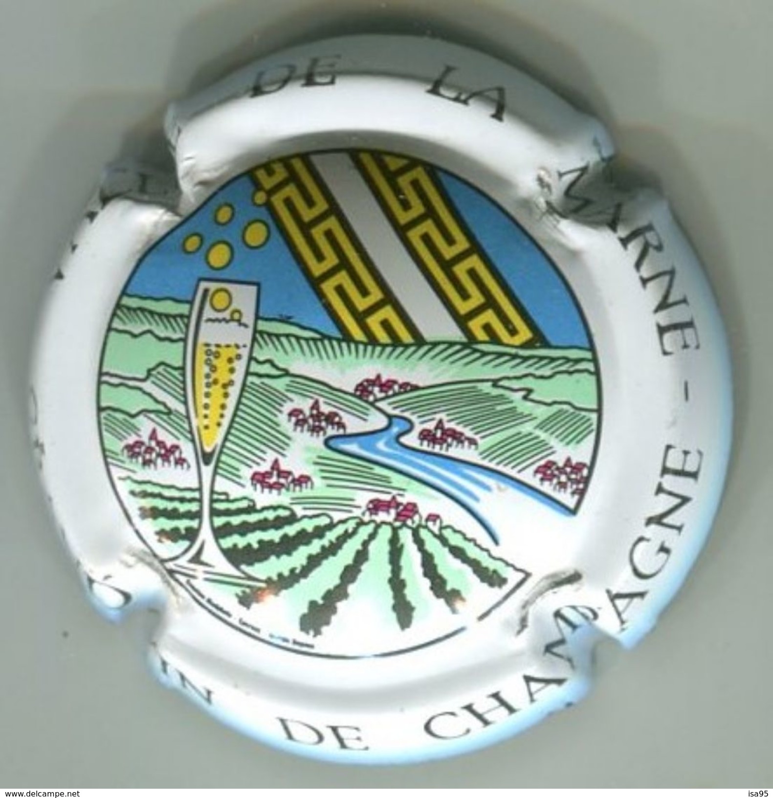 CJ-CAPSULE-CHAMPAGNE VALLEE DE LA MARNE N°07 Rivière Ouverte - Vallée De La Marne