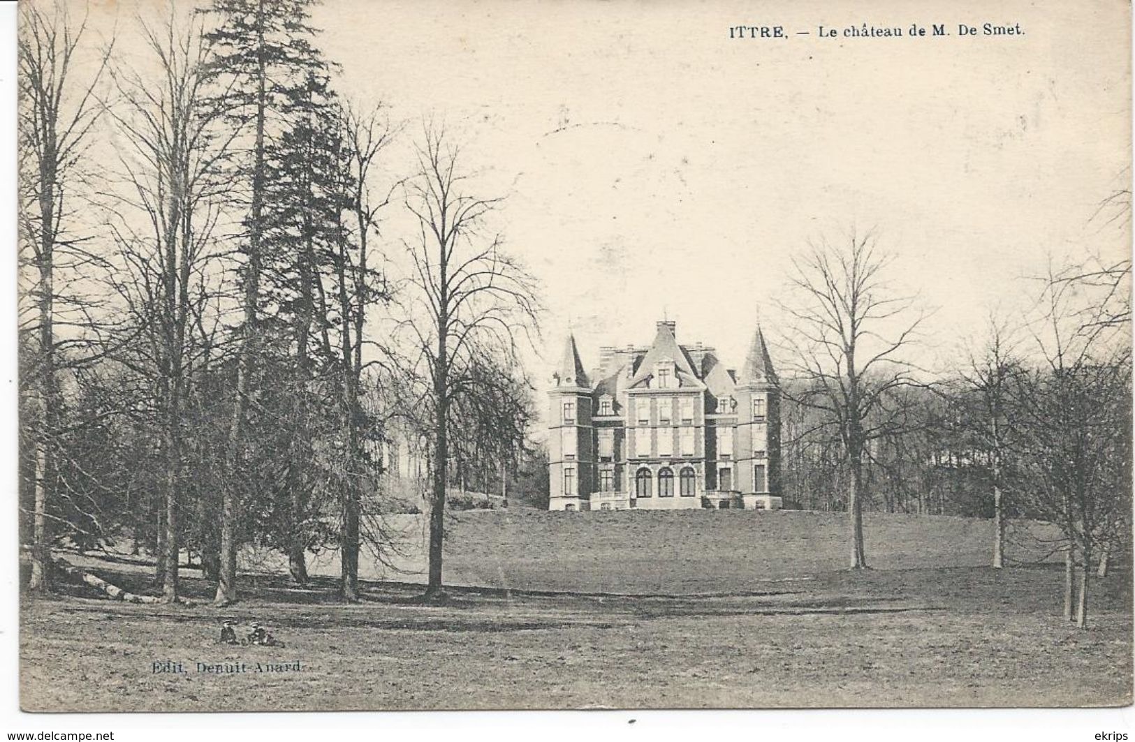 Ittre.--Le Château De M. De Smet. - Ittre