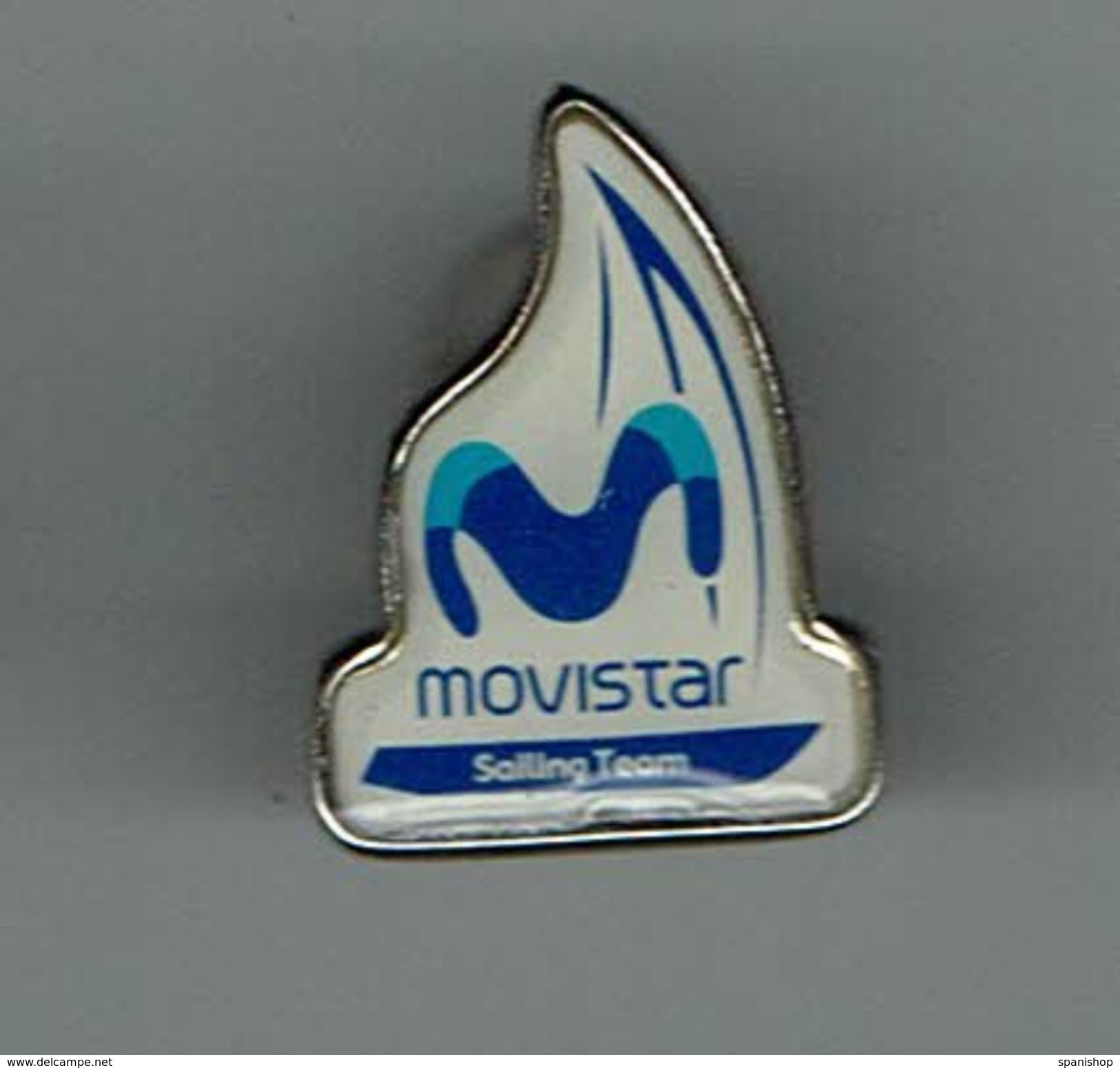 Pin Movistar Sailing Team - Sailing, Yachting