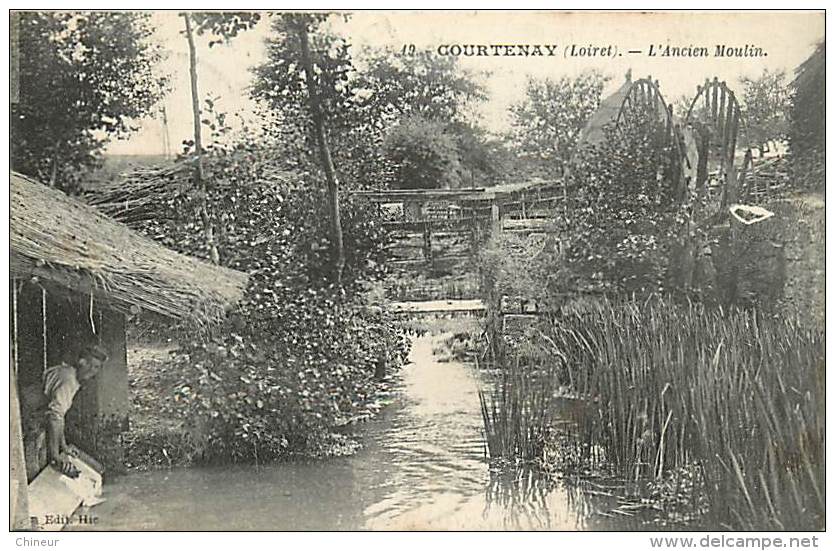 COURTENAY ANCIEN MOULIN LE LAVOIR - Courtenay