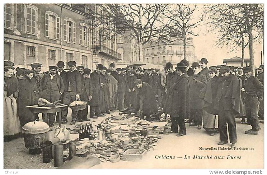 ORLEANS LE MARCHEBNAUX PUCES - Orleans