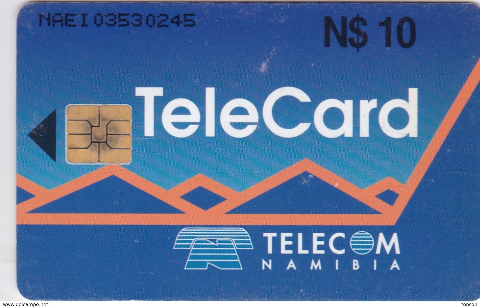 Namibia, NMB-039, Phone Operator, 2 Scans. - Namibie