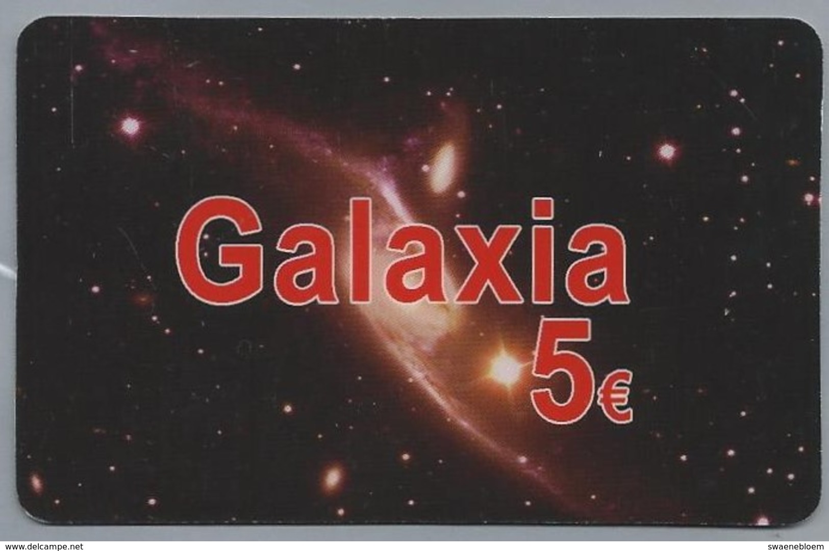 ES.- Telefonica De Espana. Phone Card. Galaxia 5 €. - Telefonica