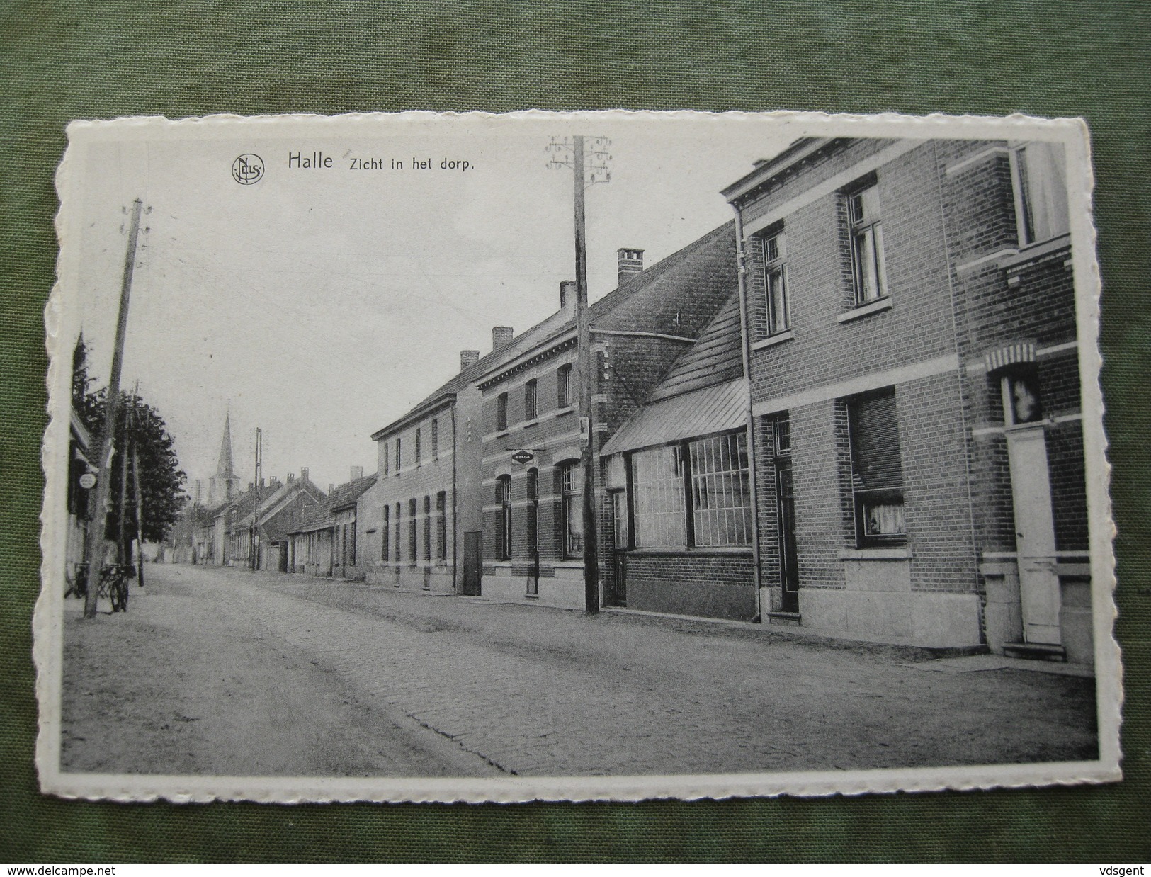 HALLE ( Zoersel ) - ZICHT IN HET DORP ( Scan Recto/verso ) - Zoersel