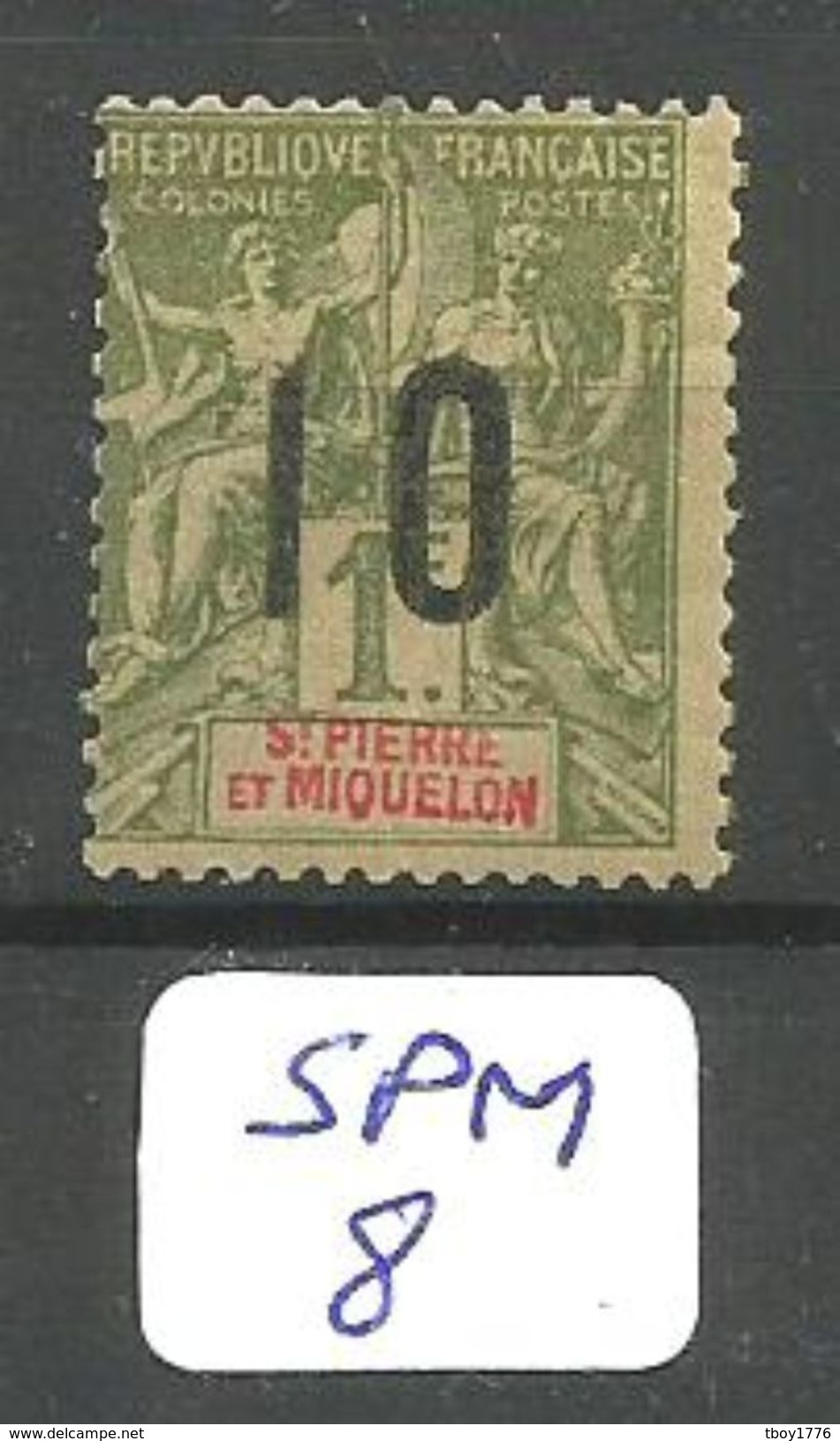 SPM YT 104 (A) * - Unused Stamps