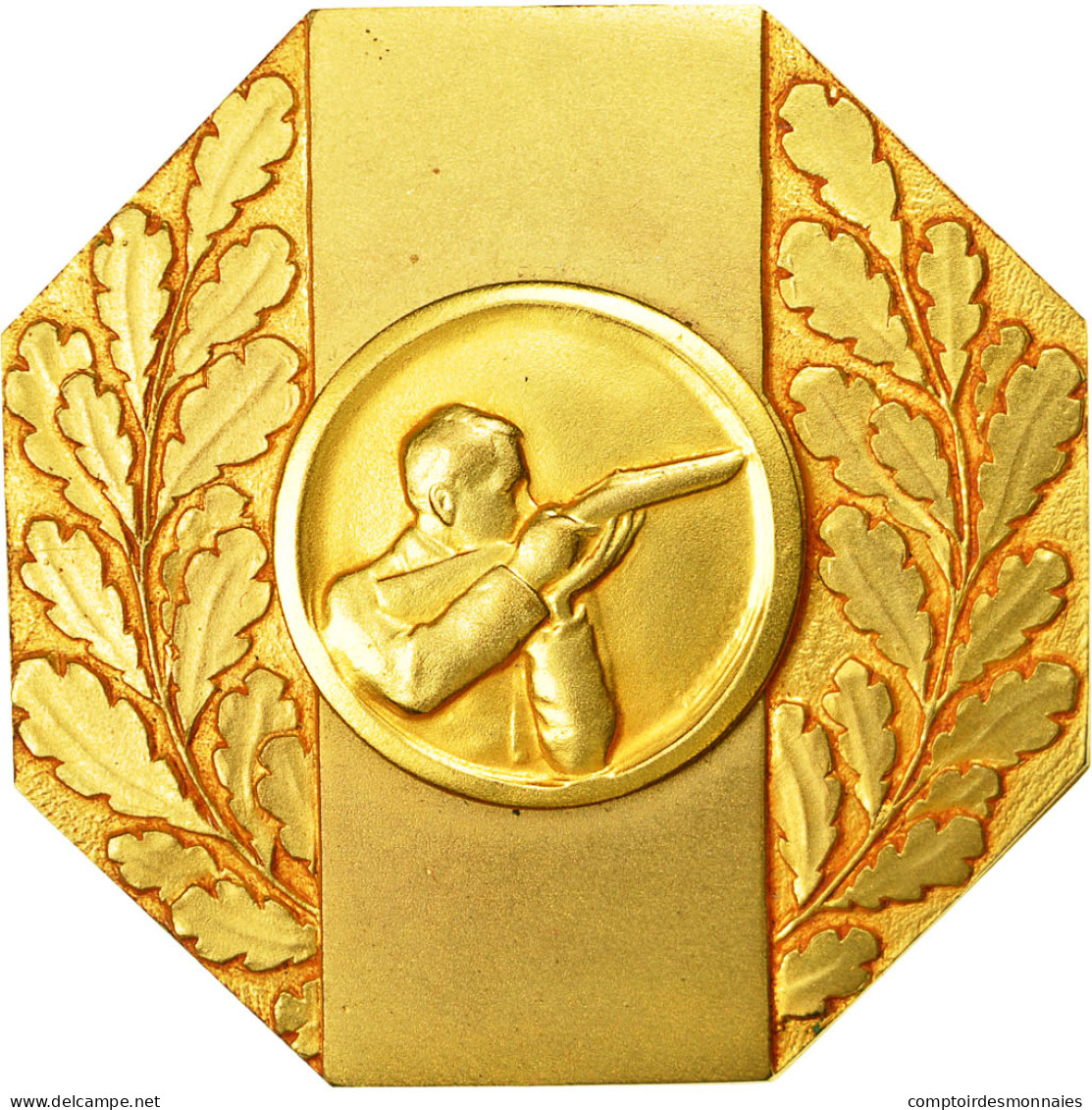 France, Medal, Concours De Tir, Fraisse, SPL, Gilt Bronze - Autres & Non Classés