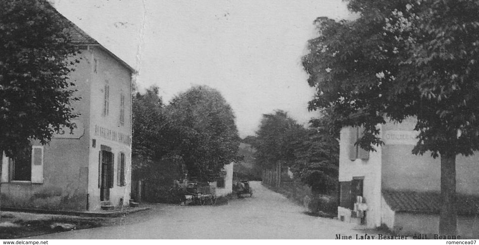 RIORGES (Loire) - ROUTE De ROANNE - Correspondance - Voir Description - Riorges