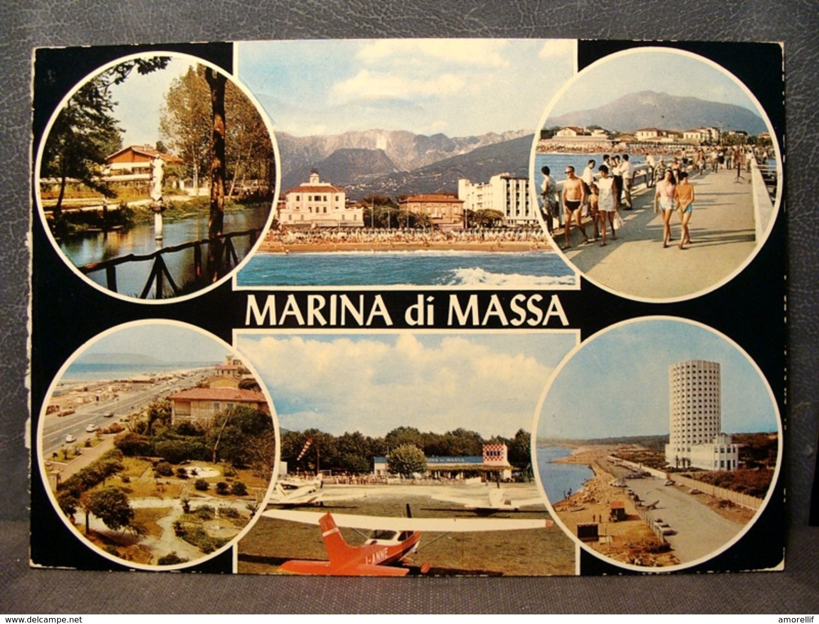 (FG.A90) MARINA DI MASSA - VEDUTE (MASSA CARRARA) VIAGGIATA 1972 - Massa