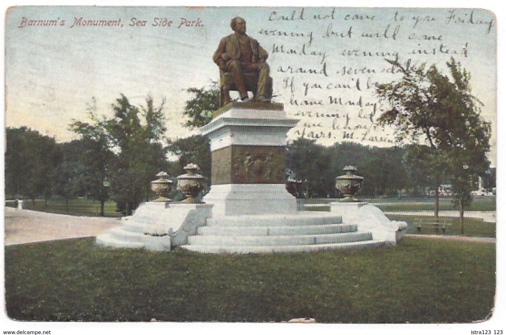 USA Barnum's Monument, Sea Side Park, Bridgeport, Connecticut - Bridgeport