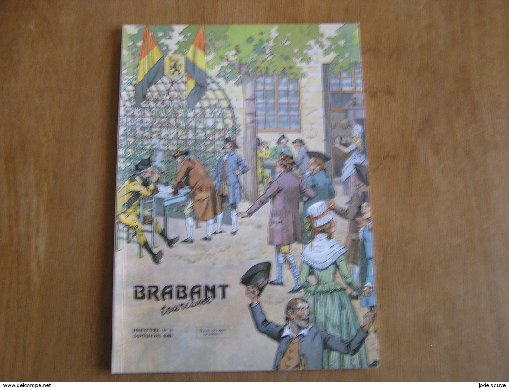 BRABANT Revue N° 4 1989 Régionalisme Brabant Wallon Sablon Napoléon Ramillies Bistrot Bruxelles Saint Josse Saint Géry - België