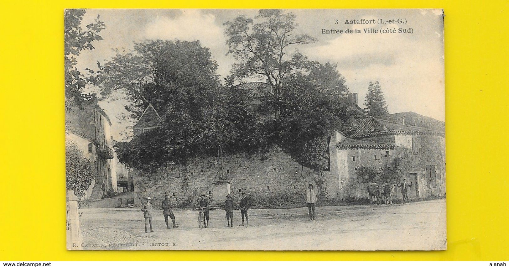 ASTAFFORT Entrée Sud De La Ville (Canazin) Lot & Garonne (47) - Astaffort