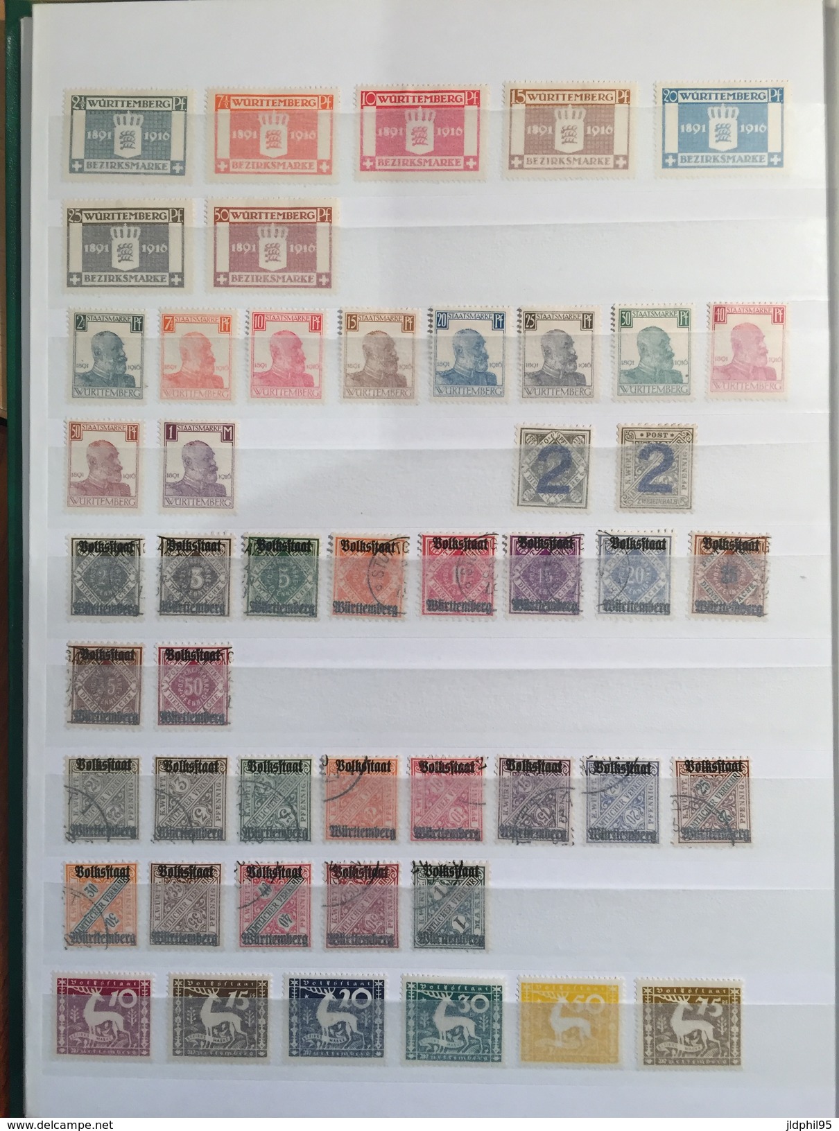 LOTS  - Albanie _  Allemagne -  + de 700 timbres, neuf ou oblitérés