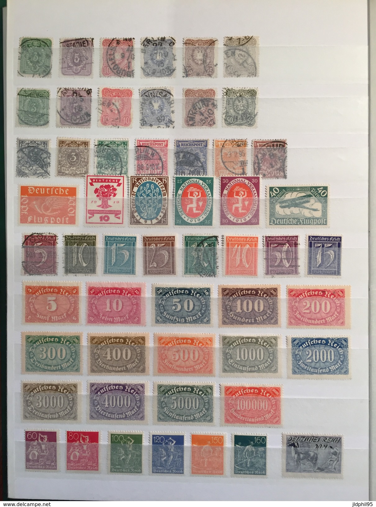 LOTS  - Albanie _  Allemagne -  + de 700 timbres, neuf ou oblitérés