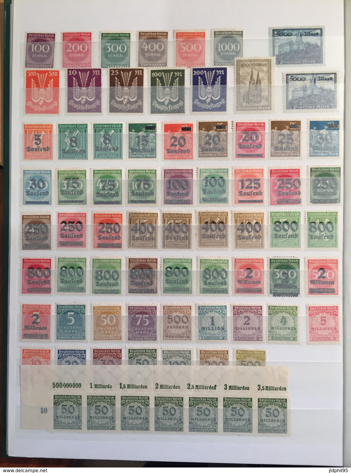LOTS  - Albanie _  Allemagne -  + de 700 timbres, neuf ou oblitérés