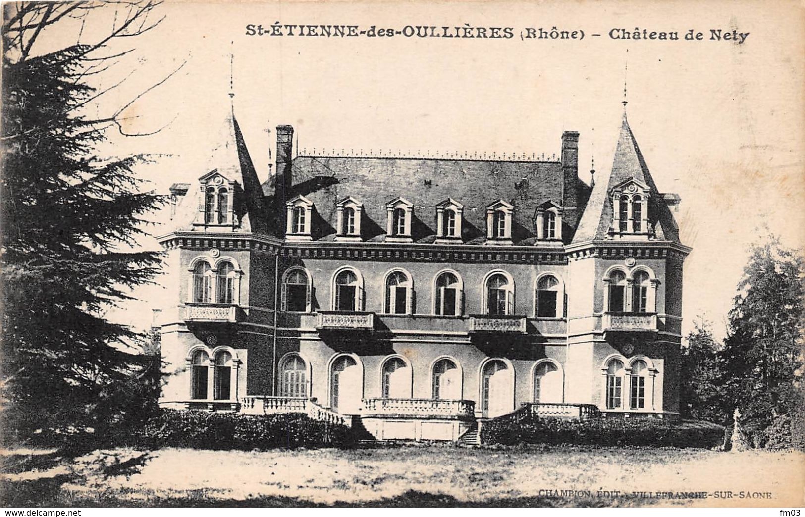 Saint Etienne Des Oullières Canton Belleville - Other & Unclassified