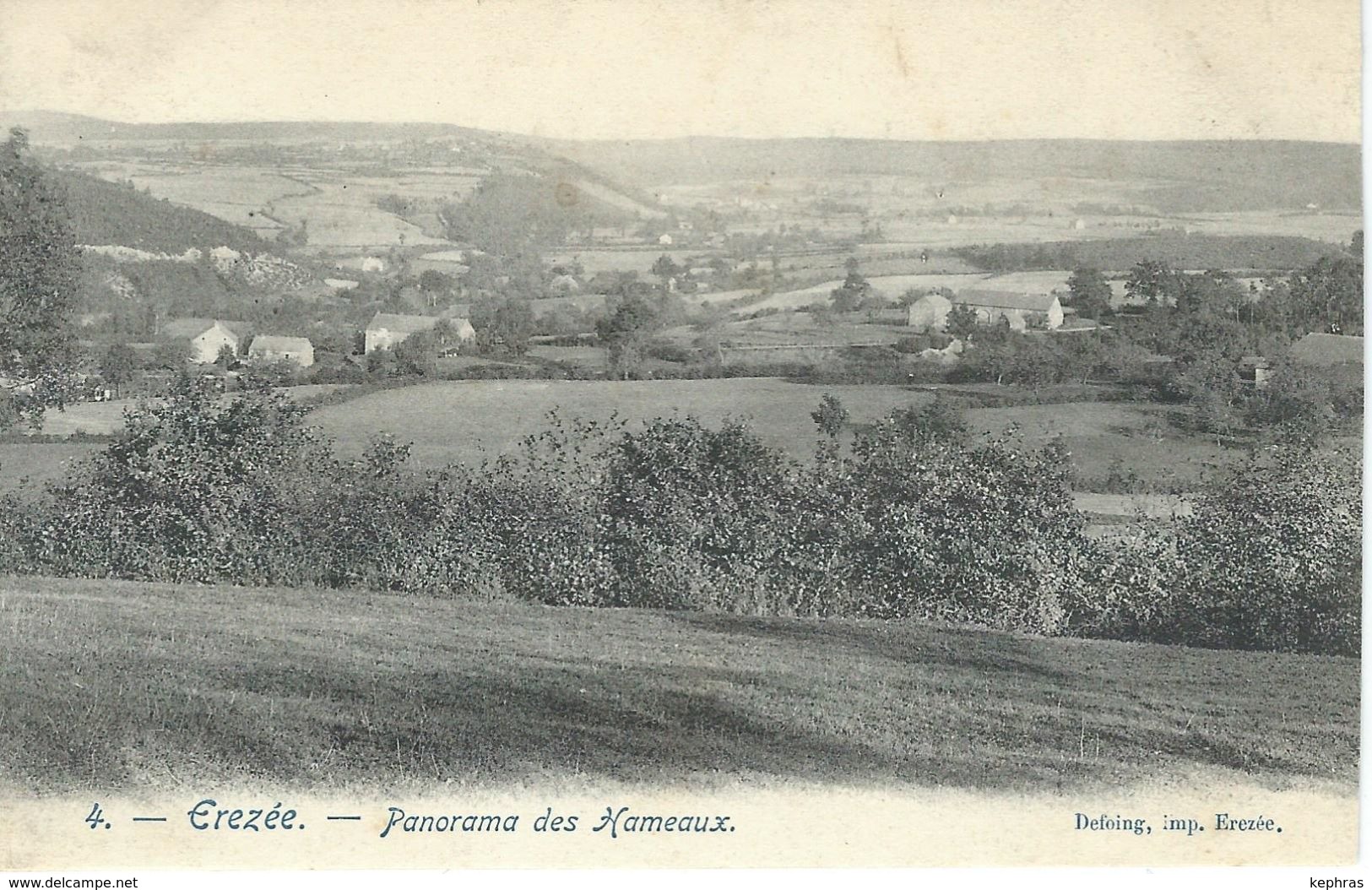 4. - EREZEE : Panorama Des Hameaux - Erezee