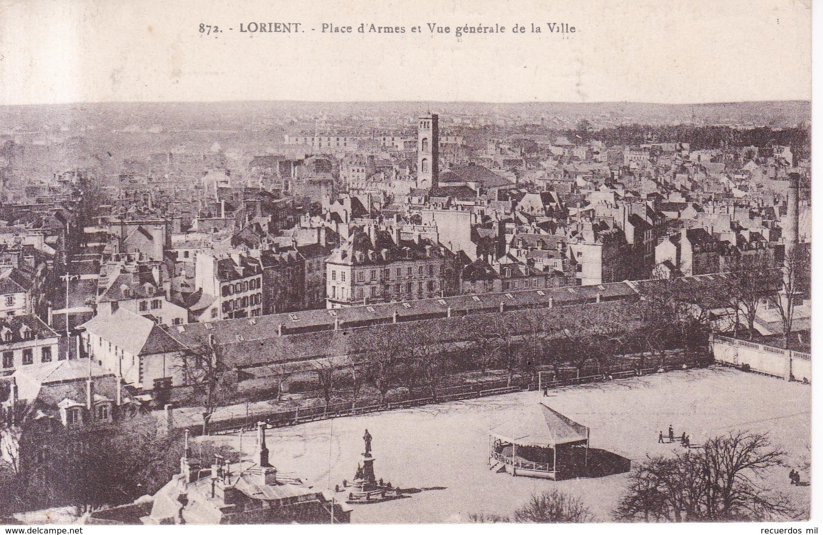 Lorient Place D'Armes  1930 - Lorient