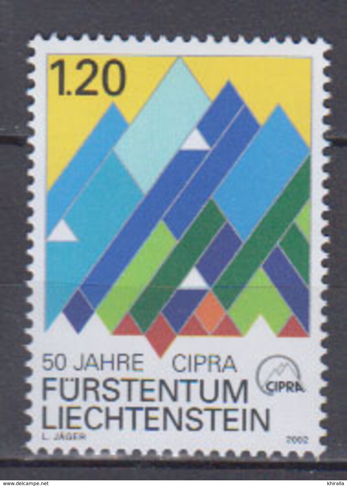 LIECHTENSTEIN           2002          N .   1230 / 1231        COTE    4 . 00  Euros - Neufs