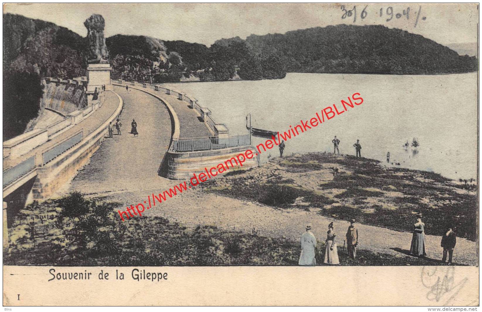 Souvenir - 1904 - La Gileppe - Jalhay