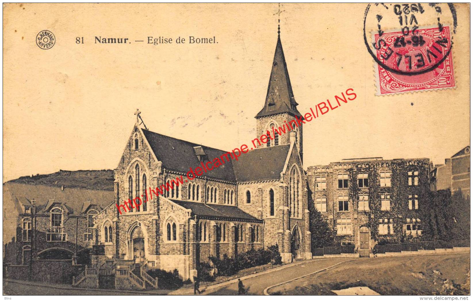 Eglise De Bomel - 1920 - Namur - Namur