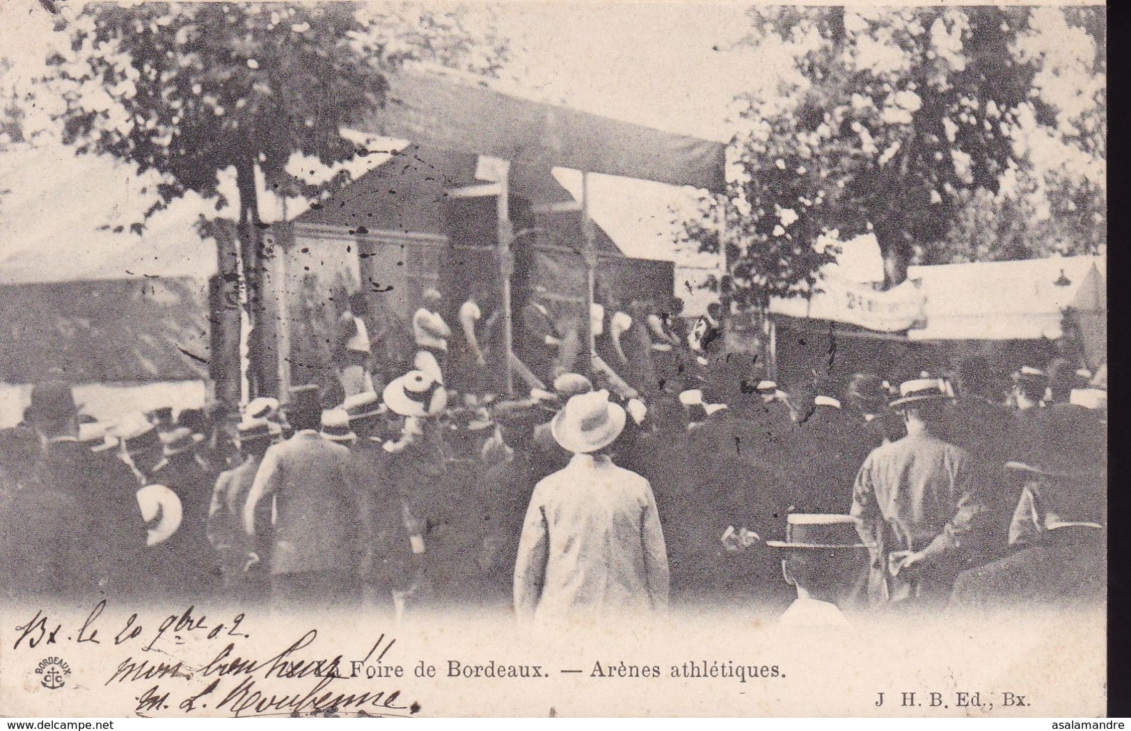 CPA - GIRONDE –BORDEAUX – Foire – Arènes Athlétiques  1902 - Bordeaux