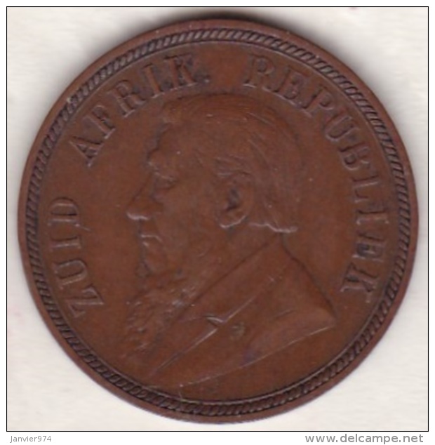 AFRIQUE Du SUD. 1 PENNY 1898. Z.A.R. PAUL KRUGER, SUP/XF - Südafrika