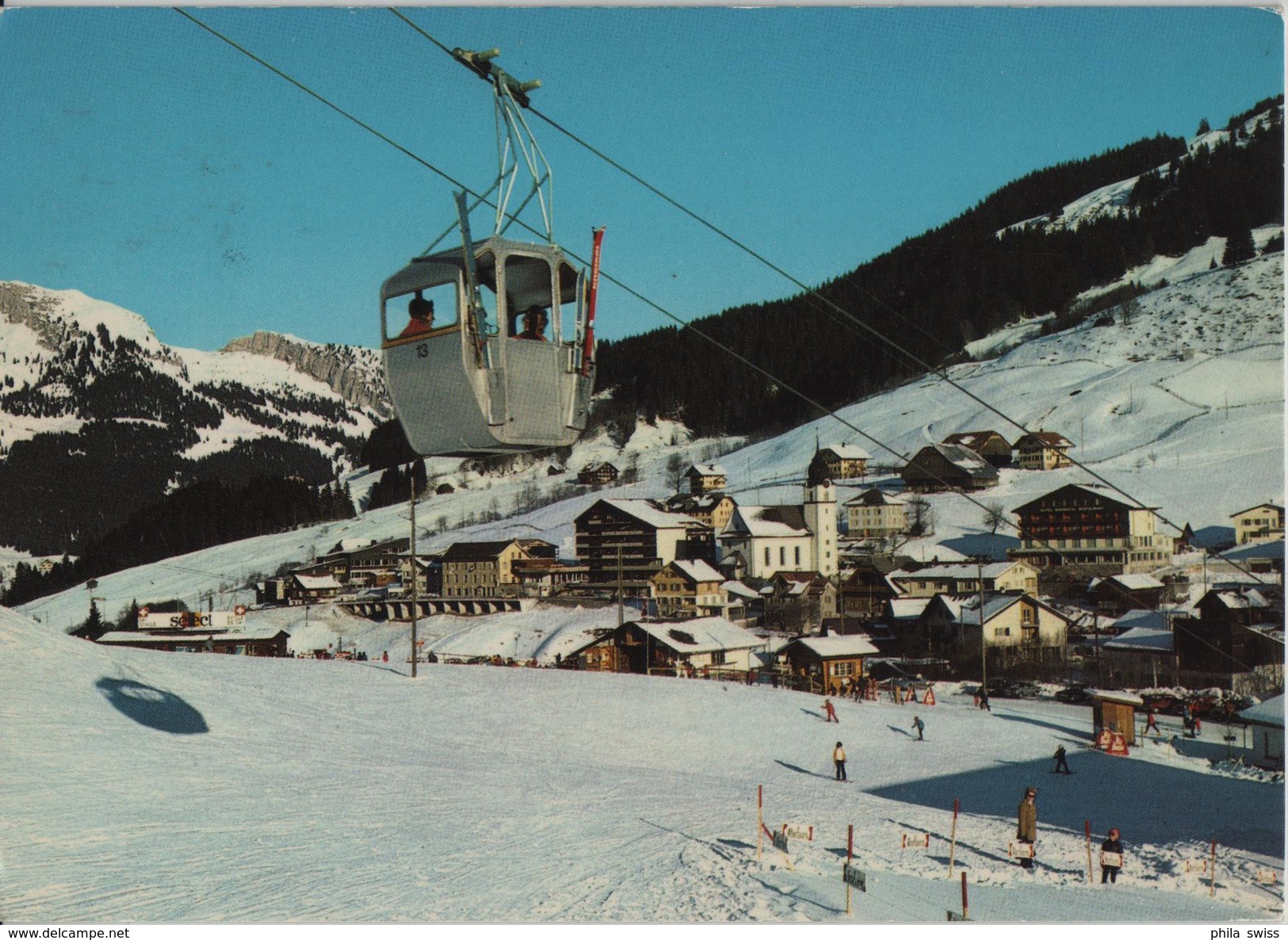 Sörenberg Mit Gondelbahn Rossweid Sommer- Und Winterkurort - Photo: Rud. Suter - Autres & Non Classés