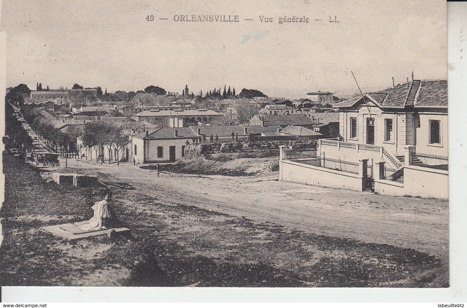 ORLEANSVILLE - Vue Générale  PRIX FIXE - Chlef (Orléansville)